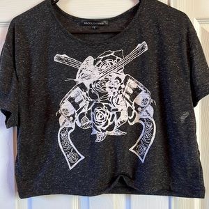 Punk Style Women’s Crop Top